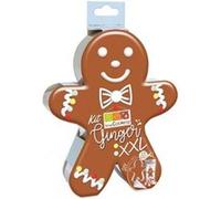ScrapCooking - Kit Bonhomme Pain d'Épices XXL - Kit Pâtisserie Noël avec Emporte-pièce, Poche Pâtissière, Préparation Gâteau & Décos Sucrées - Moule Découpoir - 3918, Argent