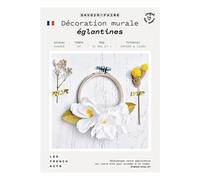 Coffret DIY papier - Décoration murale florale