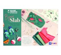 Graine créative – Coffret DIY Pâte Fimo – Bijoux en Slab – Multicolore