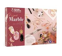 Coffret fimo bijoux effet marbre Multicolore G