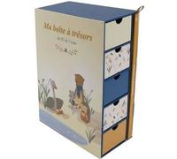 Coffret - Domiva - Au Fil De L'eau - Boîte À Trésors + Journal De Naissance