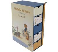 Coffret - DOMIVA - AU FIL DE L'EAU - Boîte a trésors + Journal de naissance