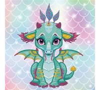 Coffret Dotz Ariel Bébé Dragon Diamond Dotz DBX010 Multicolore multicolore G