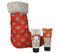 Coffret douche & bain Disney de Mickey & Minnie Mouse - Mad Beauty - Mickey - Chaussette de Noël Remplie - pour Indifférent - Standard Standard
