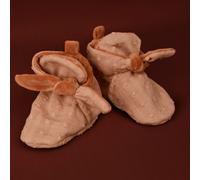 Coffret Doudou et chaussons Timo orange (0-6 mois)