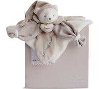 Coffret doudou pétale J'aime mon doudou ours beige (24 cm)