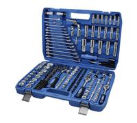 Coffret Douille Cliquet pour Outillage Ensemble D'outils Ménagers Réparation 216 Pièces Kit D'outils Manuels Jeu De Clés À Cliquet Douille D'entraînement Outil De Réparation Automobile