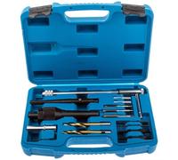 Coffret Douille Cliquet pour Outillage Extracteur Bougies Préchauffage Outil Retrait Bougies Préchauffage Ensemble D'outils Réparation Culasses 0,3 Pouces 0,4 Pouces Kit Démontage Bougies 16 Pièces