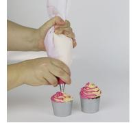 Coffret Douille - LILY COOK - 7 Pièces - 29cm - Plastique & Polyéthylène - Couleur Blanc
