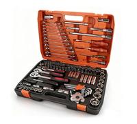 Coffret Douille et Accessoires Kit D'outils Réparation Automobile Multifonction Kit D'outils Automobiles Jeu Clés À Douille En Acier Ensemble D'outils Mécanique Kit D'outils La Maison