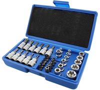 COFFRET DOUILLE ET EMBOUT TORX + RESISTORX 3/8"