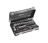 Facom Assortiment de clés à douille hexagonales Facom 1/4 pouce - 1/2 pouce, métriques - 30 pièces - R.161B - S.161B Quantité:1