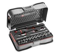 Coffret clés à cliquet + douilles 1/4'' FACOM R.161-6M6PB