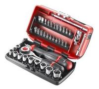 facom 1 coffret douilles 1/4" nano6 pans en pouces