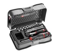 Coffret douilles 6 pans métriques 15 pièces 1/4' - FACOM - R.161-1P6U
