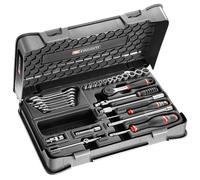 Coffret douilles 6 pans métriques et clés - 27 pièces 1/4' - FACOM - R.430BP
