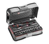 Coffret clés à cliquet + douilles 1/4'' FACOM R.161-6M6PB