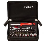 Coffret douilles + embouts 1/4, 41 pièces - VIRAX - 310400