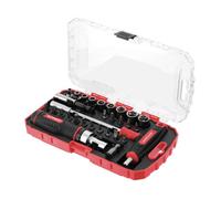 Coffret douilles embouts 29 pièces - Acier au s2