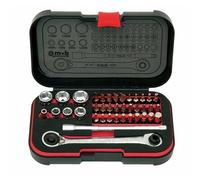 Coffret douilles radio 1/4" + vissage : 39 pièces XS BOX 9410390001 MOB
