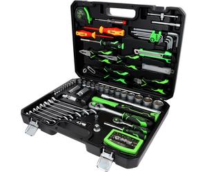 Coffret d'outillage généraliste COMPETITION 1/4"+1/2", 107 pcs - KS Tools - 512.0107 COMPETITION
