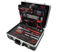 Coffret d'outils 137 pièces valise ABS sur roulettes MW Tools BTK157W
