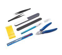 Coffret d'outils de découpe et d'ébavurage 9 outils Hobbytech HTR-409