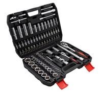 Coffret d'outils de mécanicien Ensemble D'outils Mécaniques 94 Pièces Douille Longue Mars Embouts De Poignée À Cliquet Barre D'extension Kit D'outils De Réparation Combinés Clé