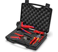 Coffret d'outils Knipex pour le photovoltaïque MC4