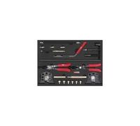KS Tools Coffret d'outils 150.1100 pour changement de soupapes – 25 pièces