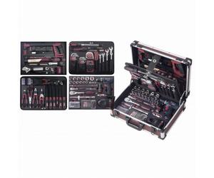 Coffret d'outils Pro-Line KRAFTWERK 264 pièces + perceuse visseuse BOSCH 1/4 1/2" - 3949"