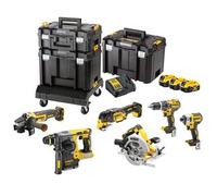 Coffret d'outils sur batterie DeWALT 18 V, 3x batterie DCK685P3T