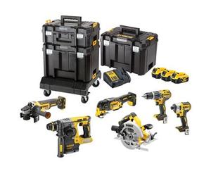 Coffret d'outils sur batterie DeWALT 18 V, 3x batterie DCK685P3T