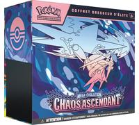 Coffret Dresseur d’Élite ETB Pokémon Chaos Ascendant me04 FR + protection souple
