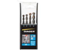 Coffret duo 8 pièces granit Ø 3-4-5-6-7-8-9-10 mm - DIAGER - 207B