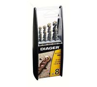 Coffret duo 8 pièces pro Ø 3-4-5-6-7-8-9-10 mm - DIAGER - 299B