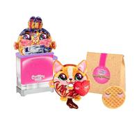 Coffret duo Cookeez Makery Toasty Treatz avec peluches parfumées. Prépare 2 peluches surprises douces et moelleuses. Fais griller ton toast et découvre une peluche surprise. Inclus: un bagel exclusif.