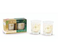 Coffret duo de Bougies Parfumées Esteban Thé et Pain d'épices et Sapin exquis 70 g