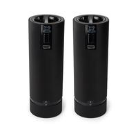 Coffret duo de moulins à poivre et à sel électriques Line noir mat 15 cm Peugeot