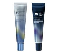 Coffret Duo de Soins de la Peau Jour et Nuit, 2 x 40 ml - 31 crèmes protectrices toute la journée et 102 crèmes rajeunissantes de nuit à la Centella Asiatica et à la Niacinamide pour hydrater