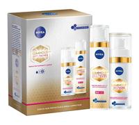 NIVEA Luminous 630 Coffret Soin de jour & Sérum (1x1 pce), Soins visage anti taches pigmentaires au Thiamidol & Acide Hyaluronique, Coffret cadeau femme soin anti-âge, crème hydratante visage