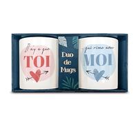 Coffret duo mugs toi et moi