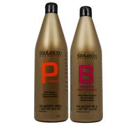 Coffret Duo Shampooing Prot in et Baume Prot in Salerm Cosmetics (1 036 et 1 046 g)