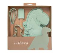 Coffret Pâtisserie ustensiles et moule "Dino" ScrapCooking