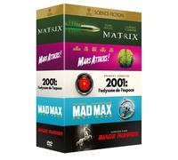 Collection De 5 Films Science Fiction Warner : Blade Runner + Mad Max : Fury Road + 2001 : L'odyssée De L'espace + Mars Attacks! + Matrix - Pack