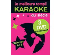 Coffret Dvd Karaoké 1 + 3 + 5 - La Meilleure Compil Karaoké Du Siècle