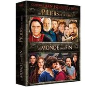 Coffret Ken Follett 5dvd - Les Piliers De La Terre + Un Monde Sans Fin - Pack