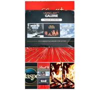 Coffret DVD Living Art Galerie - Jour de Neige, Feu de Cheminée Radiante, En Apesanteur - 3 DVD HD d'ambiance en français - Vendu par Blaspo fr