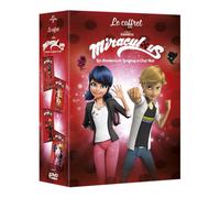 Coffret DVD Miraculous, les aventures de LadyBug et Chat Noir - Volumes 16 à 19 (