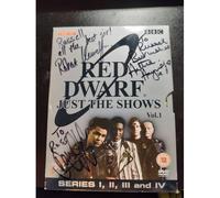 Coffret Dvd Red Dwarf Signé Par 7 Membres Du Casting